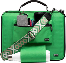 LAPTOPTAS - GROEN - 15.6 inch - Revolutionaire "Fix and Go"