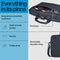Laptoptas hp everyday briefcase 16 grijs