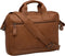 Laptoptas New Looxs Luko 7.5L - 42 x 6 x 30 cm - gemaakt van luxe leder - cognac