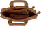 Laptoptas New Looxs Luko 7.5L - 42 x 6 x 30 cm - gemaakt van luxe leder - cognac