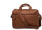 Laptoptas New Looxs Luko 7.5L - 42 x 6 x 30 cm - gemaakt van luxe leder - cognac