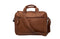 Laptoptas New Looxs Luko 7.5L - 42 x 6 x 30 cm - gemaakt van luxe leder - cognac