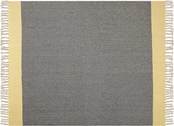 LAPU - Plaid - Grijs - 125 x 150 cm - Katoen