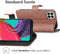 imoshion Hoesje Geschikt voor Samsung Galaxy M53 Hoesje Met Pasjeshouder - imoshion Luxe Bookcase - Bruin