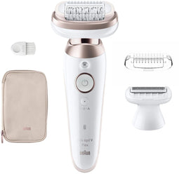 Braun Silk·épil 9 Flex 9 3D - Epilator - 40 MicroGrip-pincetjes - Wit