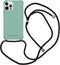 iMoshion Hoesje Geschikt voor iPhone 12 Pro / 12 Hoesje Met Koord - iMoshion Color Backcover met koord - Groen