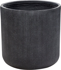OREOI - Bloempot - Grafietgrijs - 55 x 55 x 55 cm - Kleivezel