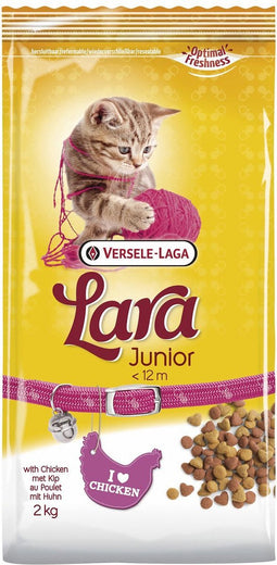 Lara Junior Kip - Kattenvoer - 2 kg