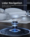 Laresar L6 PRO Robotstofzuiger & Dweil - 3500 Pa Zuigkracht, Lidar Navigatie, App & Spraakbesturing