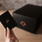 Large Black and copper gift box