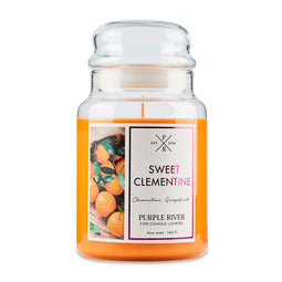 Large jar Sweet Clementine - 623g - Purple River