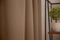 Larson - Luxe effen blackout gordijn - met haken - 3m x 2.5m - Donker taupe