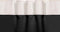 Larson - Luxe effen blackout gordijn - met haken - 3m x 2.5m - Zwart