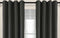 Larson - Luxe effen blackout gordijn - met ringen - 1.5m x 2.5m - Donkergrijs