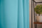 Larson - Luxe effen blackout gordijn - met ringen - 3m x 2.5m - Turquoise