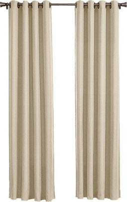 Larson - Luxe hotel blackout gordijn - met ringen - 1.5m x 2.5m - Beige
