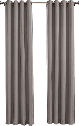 Larson Premium - Premium gordijn - Luxury home edition - Met ringen - 3m x 2.7m - Lichtgrijs