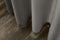Larson - Velvet Gordijnen - 1.4m x 2.5m - Ringen - Lichtgrijs