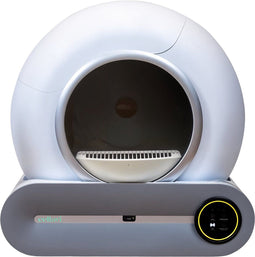 Cellavi Zelfreinigende Kattenbak - Automatische Kattenbak - XXL - Met App en Touchscreen - Wit