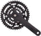 Lasco Crankset Fm-628 Cnc 44/32/22t 170 Mm Aluminium Zwart