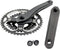 Lasco Crankset Fm-628 Cnc 44/32/22t 170 Mm Aluminium Zwart