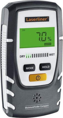 Laserliner 082.332A Materiaalvochtmeter Meetbereik bouwvochtigheid 0 tot 85 %Vol. Meetbereik houtvochtigheid (bereik) 0