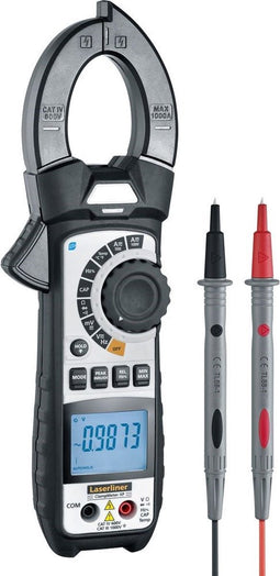 Laserliner ClampMeter XP (BT) Stroomtang Digitaal CAT III 1000 V, CAT IV 600 V Weergave (counts): 50000