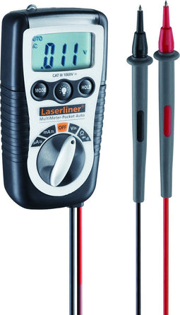 Laserliner MultiMeter-Pocket Digitale Multimeter - AC/DC 600V & 200mA