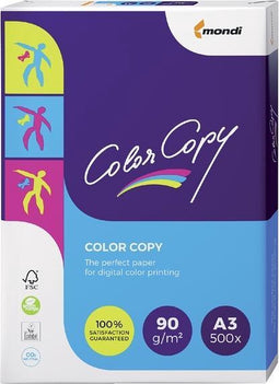 Laserpapier Color Copy A3 90gr wit 500vel | 5 stuks