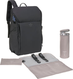 Lässig Luiertas Green Label Slender Up Backpack Rugzak black