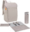 Lässig Luiertas Green Label Slender Up Backpack Rugzak taupe