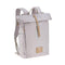 LÄSSIG Luiertas Rolltop Backpack rugzak incl verschoningsmatje grijs