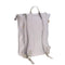 LÄSSIG Luiertas Rolltop Backpack rugzak incl verschoningsmatje grijs