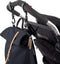 LÄSSIG Luiertas Rolltop Backpack rugzak incl verschoningsmatje - nacht blauw