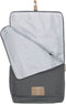 LÄSSIG Luiertas Rolltop Backpack rugzak incl verschoningsmatje antraciet