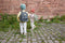Lässig rugzak voor kinderen Mini Backpack - Happy Prints Midnight Blue