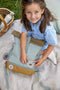 Lässig rugzak voor kinderen Mini Rolltop Backpack - Nature light blue