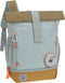 Lässig rugzak voor kinderen Mini Rolltop Backpack - Nature light blue
