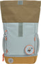 Lässig rugzak voor kinderen Mini Rolltop Backpack - Nature light blue