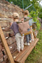 Lässig rugzak voor kinderen Mini Rolltop - Nature hazelnut