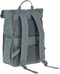 Lässig - Verzorgingstas - Rolltop Rugzak - Green Label - Antraciet