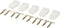 Modelcraft 223992 Accupack bus AMP Verguld 1 set(s)