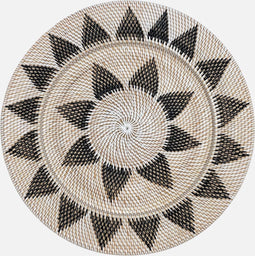 Uma Cantik - Wanddecoratie 'Lombok' (Wit, 50cm)