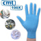 Latex Wegwerp Handschoenen CMT - Blauw - 100 stuks Blauw - Maat L Large