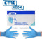 Latex Wegwerp Handschoenen CMT - Blauw - 100 stuks Blauw - Maat L Large