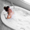 TIGIOO Luxe Home Spa Badkussen - Nekkussen met 6 zuignappen - Antibacterieel - Wit