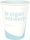 Latte-macchiatobeker - Je eigen ontwerp - Karton/PE - enkelwandig - 300ml - 12oz - 109mm - - 1000 stuks