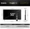 CHiQ U50QM10V - Smart TV 50 Inch - QLED Pro - 4K UHD - Dolby Audio (2025)