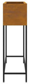 vidaXL - Verhoogde - Tuinplantenbak - 100x26x82 - cm - Weerbestendig - Staal