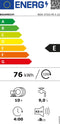 Bauknecht BSIO 3T223 PE X - Inbouw vaatwasser - 45 cm - PowerClean